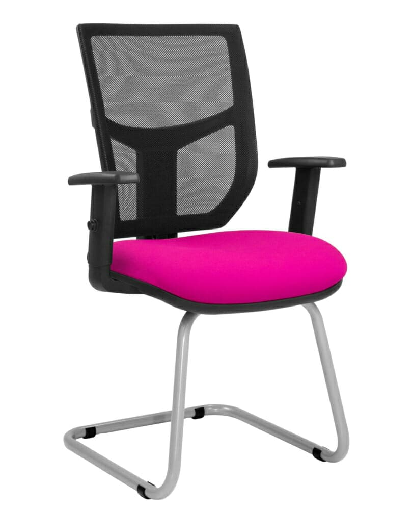 Ecos Ops Cantilever Mesh Meeting Chair