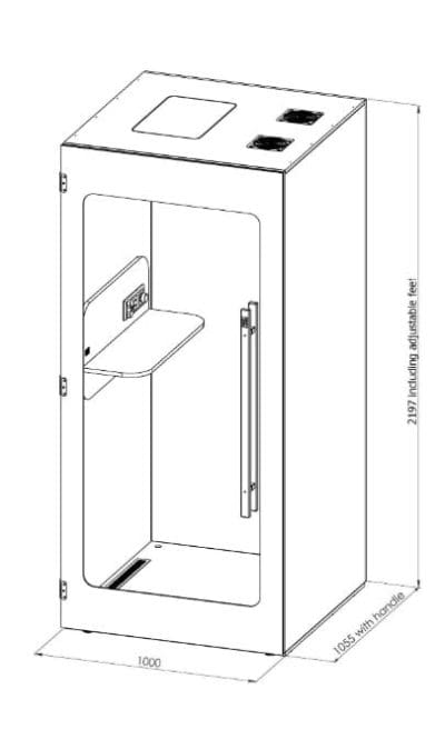 Single Booth Dimensions