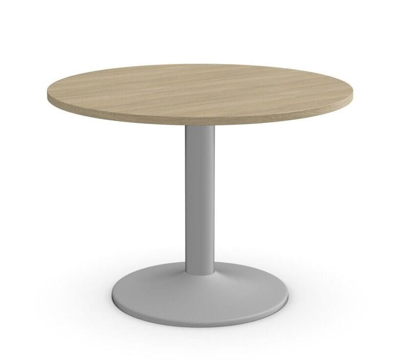 1000MM DIAMMETER TABLE CITY OAK WHITE BACKGROUND XL