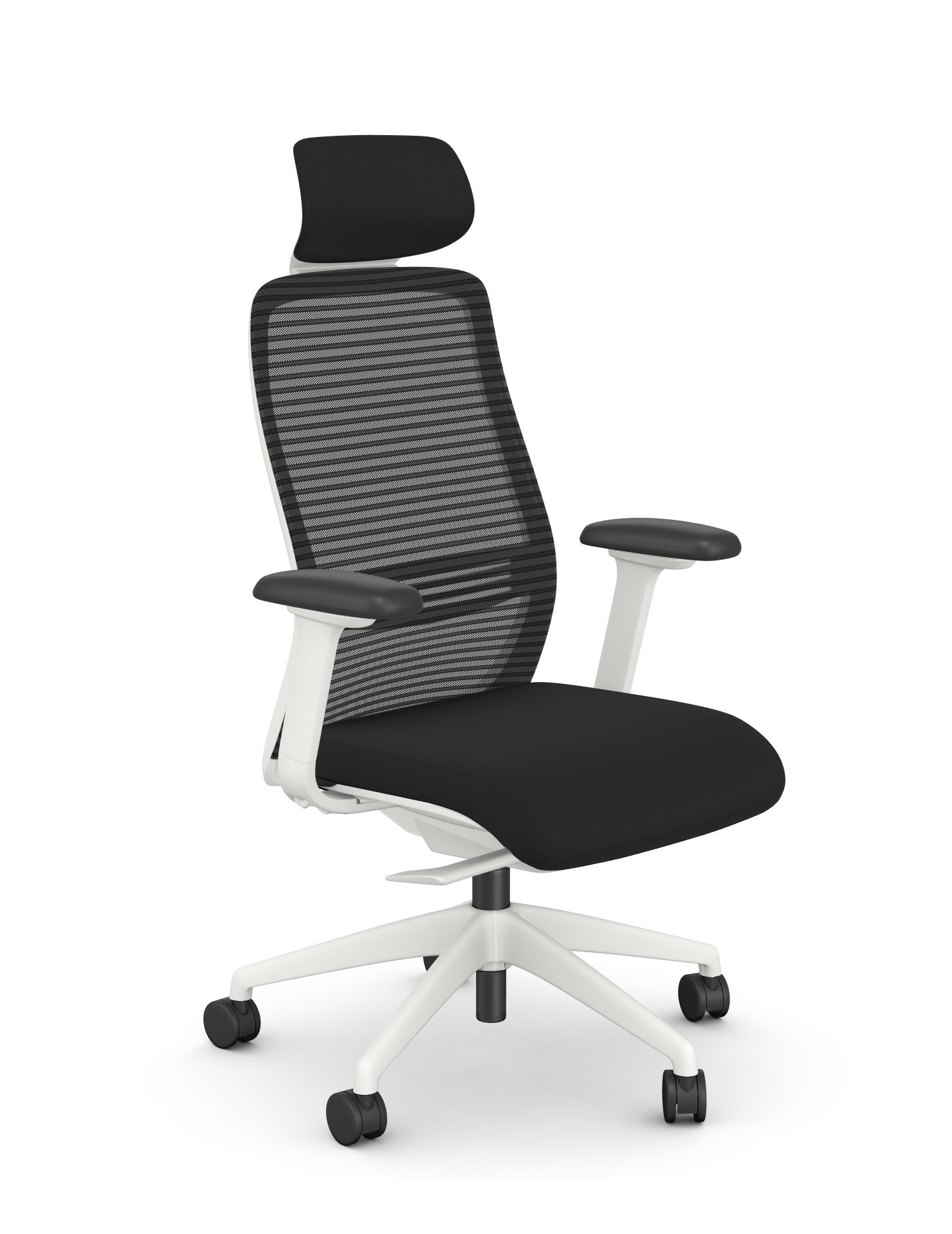 SELECT MODEL HEAD REST BLACK FABRIC